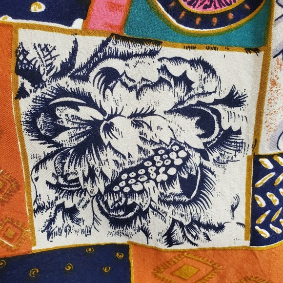 Vintage Boho Turn Around drawstring skirt - Picture 6 of 6